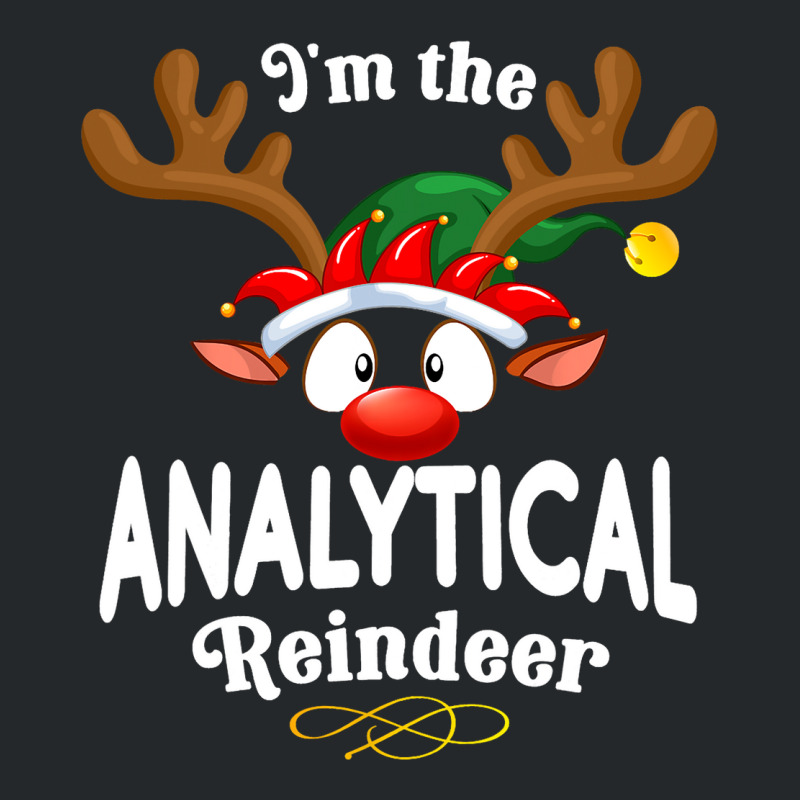 Christmas Pjs Analytical Xmas Reindeer Matching Crewneck Sweatshirt | Artistshot