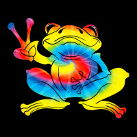 Cool Tie Dye Peace Frog 2funny Hippie Tadpole Love Long Sleeve Shirts | Artistshot