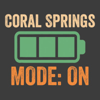 Coral Springs Mode On Battery Design Men's Polo Shirt | Artistshot