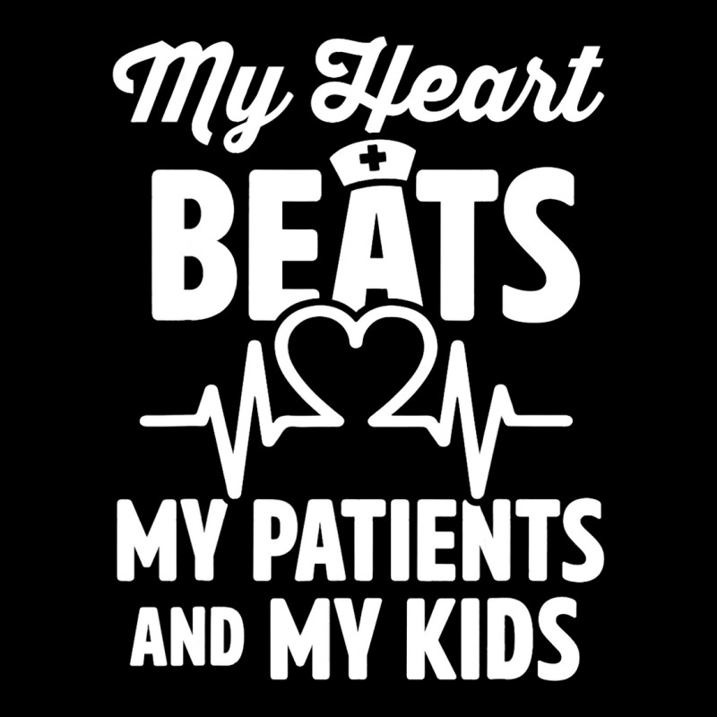 Cardiac Nurse Mom Cardiology My Heart Beats For Tw Women's V-Neck T-Shirt by ADDIECRUZ | Artistshot