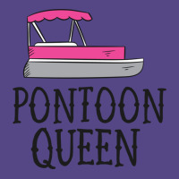 Funny Pontoon Queen Girl Boat Pontoon Sweatshirt Basic T-shirt | Artistshot