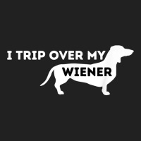 I Trip Over My Wiener   Dachshund Lover Badger Dog T Shirt Basic T-shirt | Artistshot