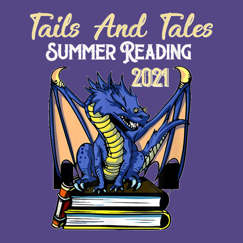 Tails And Tales Summer Reading 2021 Librarian Library Dragon Basic T-shirt by LeonelSalas | Artistshot