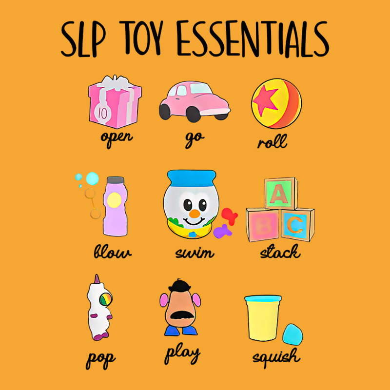 Slip Toy Essentials Slp Speech Pathologist Speech Therapy T Shirt Basic T-shirt | Artistshot