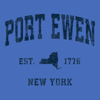 Port Ewen New York Ny Vintage Athletic Navy Sports Design Premium T Sh Basic T-shirt | Artistshot