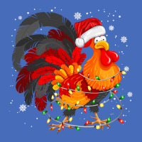 Chicken Cute Chicken Tree Christmas Light Funny Xmas Pajama Matching 1 Basic T-shirt | Artistshot