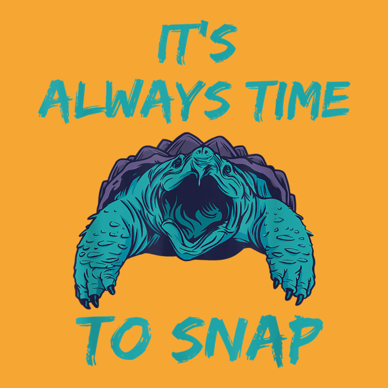 Aligator Snapping Turtle Time To Snap Snapping Turtle Lover T Shirt Basic T-shirt | Artistshot