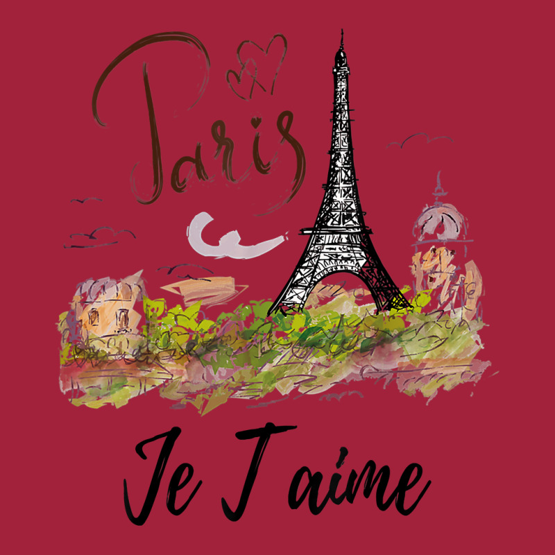 Eiffel Tower Paris Shirt Vintage I Love Paris France Shirt Basic Youth T-shirt by beansidpeelleo | Artistshot