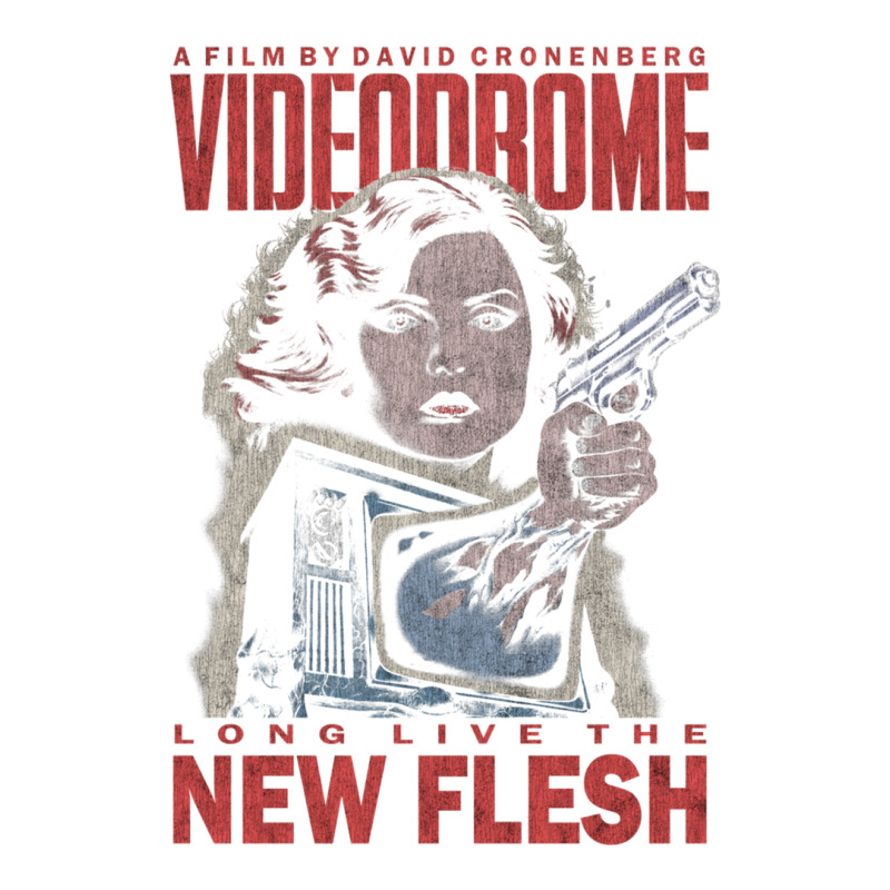 Videodrome (distressed) Raglan Crop Top by CHARLOTTELYNNTAYLOR | Artistshot