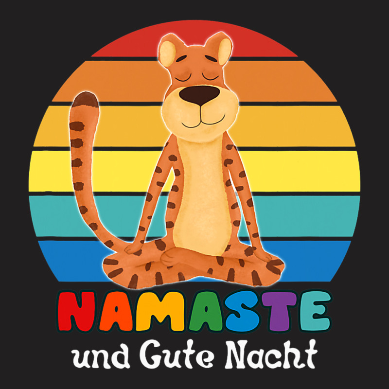 Childrens Yoga With Timo The Tiger Namaste And Gut T-shirt | Artistshot