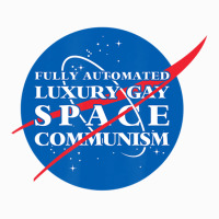 Fully Automated Luxury Gay Space Communism Raglan Crop Top | Artistshot