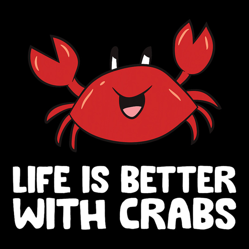 Crab Seafood Pet Crab Life Is Better With Crabs Pocket T-shirt | Artistshot