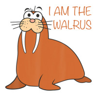 I Am The Walrus Raglan Crop Top | Artistshot