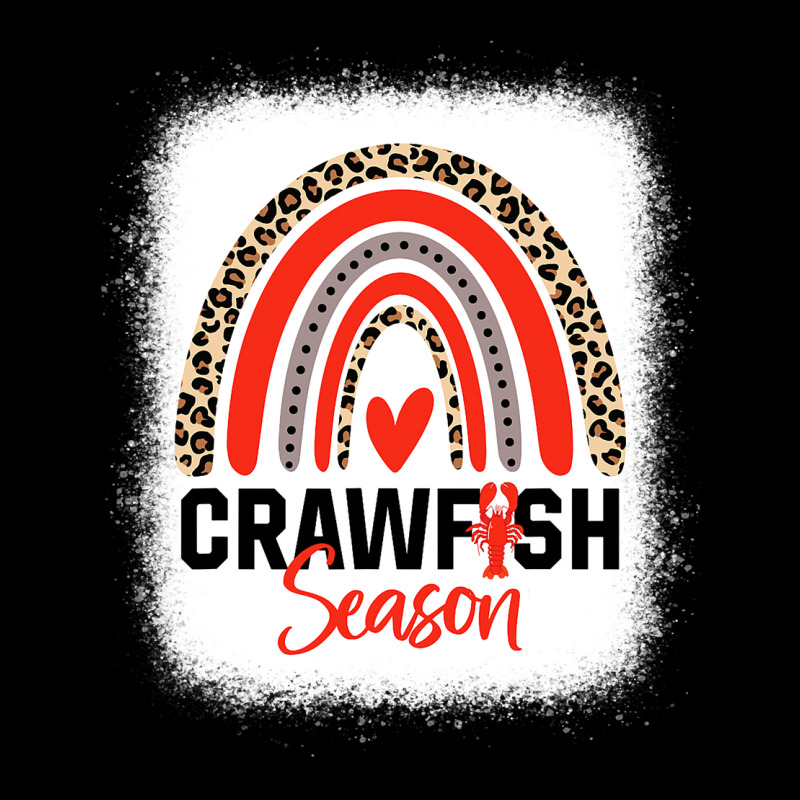 Bleached Crawfish Season Leopard Crawfish Boil Lob Women's V-Neck T-Shirt by KarimSatterfield | Artistshot