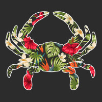 Crab Summer Tropical Floral Print Flower Hawaii Me Exclusive T-shirt | Artistshot