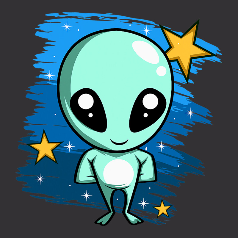 Cute Alien Famous Person Vintage Hoodie | Artistshot