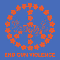 End Gun Violence T  Shirt Enough End Gun Violence Floral Peace Symbol Basic T-shirt | Artistshot