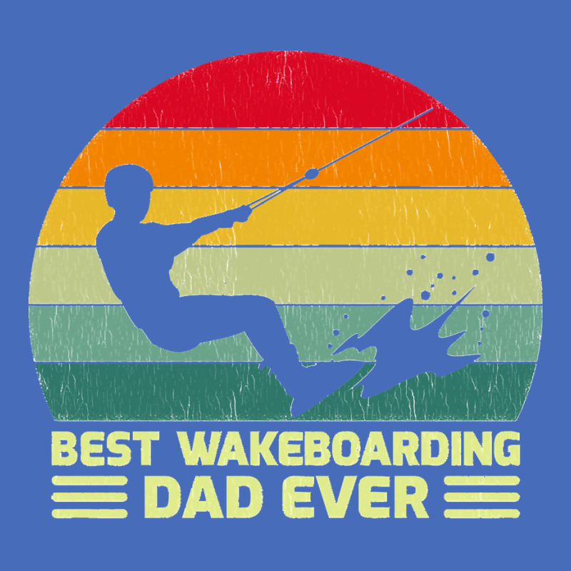 5.funny Vintage Best Wakeboarding Dad Ever Father's Day Sweatshirt Basic T-shirt | Artistshot