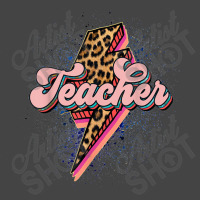 Teacher Leopard Lightning Thunder Western Back To School Basic T-shirt | Artistshot