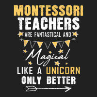 Montessori Teachers Unicorn Back To School Men Women Gift T Shirt Basic Youth T-shirt | Artistshot