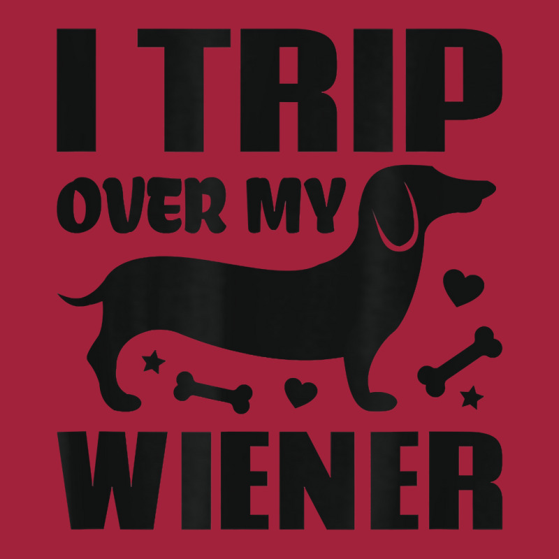 I Trip Over My Wiener Best Friend Dog Lover Dachshund T Shirt Basic Youth T-shirt | Artistshot