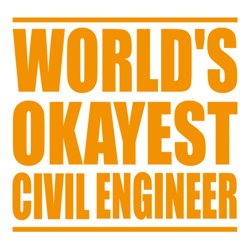 Worlds Okayest Civil Engineer Yellow Raglan Crop Top by pislarjalopa | Artistshot