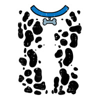 Blue Dalmatian Costume Funny Halloween Dog Men Women Kids Raglan Crop Top | Artistshot