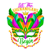 Let The Funny Shenanigans Begin Mardi Gras Festival Parade T Shirt Raglan Crop Top | Artistshot