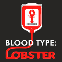 Blood Type Lobster Seafood Boil Maine Lobster Ladies Fitted T-shirt | Artistshot