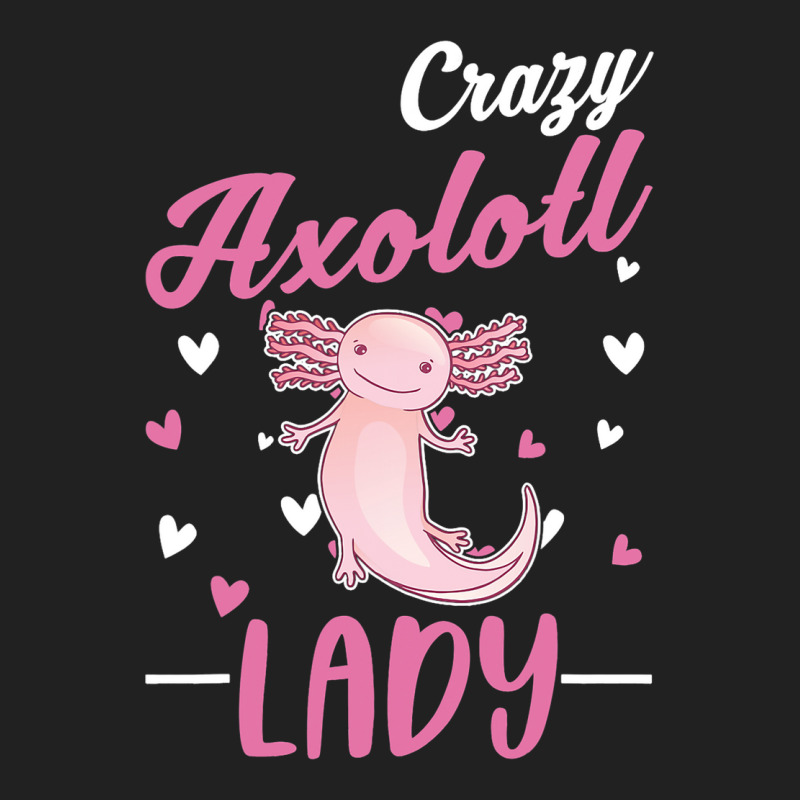 Crazy Axolotl Lady Axolotl Girl Basic T-shirt | Artistshot