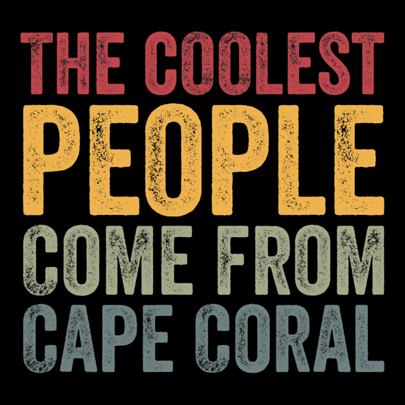 Coolest People Come From Cape Coral Women's V-Neck T-Shirt by ZariahVang | Artistshot