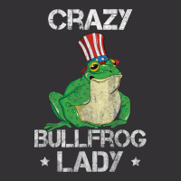 Crazy Bullfrog Lady Catches And Eats Frogs For Toa Vintage Hoodie | Artistshot