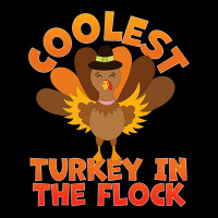 Coolest Turkey In The Flock Toddler Boys Thanksgiv Men's 3/4 Sleeve Pajama Set | Artistshot