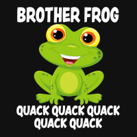 Brother Frog Animal Pun Love Amphibian Toad Frogs  Graphic T-shirt | Artistshot