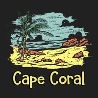 Cape Coral Beach Sun Surf Sand Travel Basic T-shirt | Artistshot