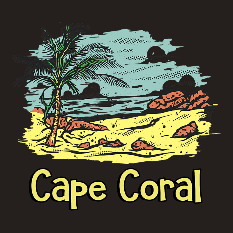 Cape Coral Beach Sun Surf Sand Travel Tank Top | Artistshot