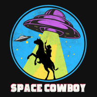 Cowboy Alien Spaceship Vintage Distressed Western Graphic T-shirt | Artistshot