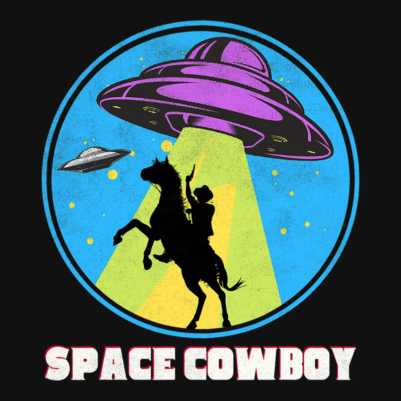 Cowboy Alien Spaceship Vintage Distressed Western Graphic T-shirt | Artistshot