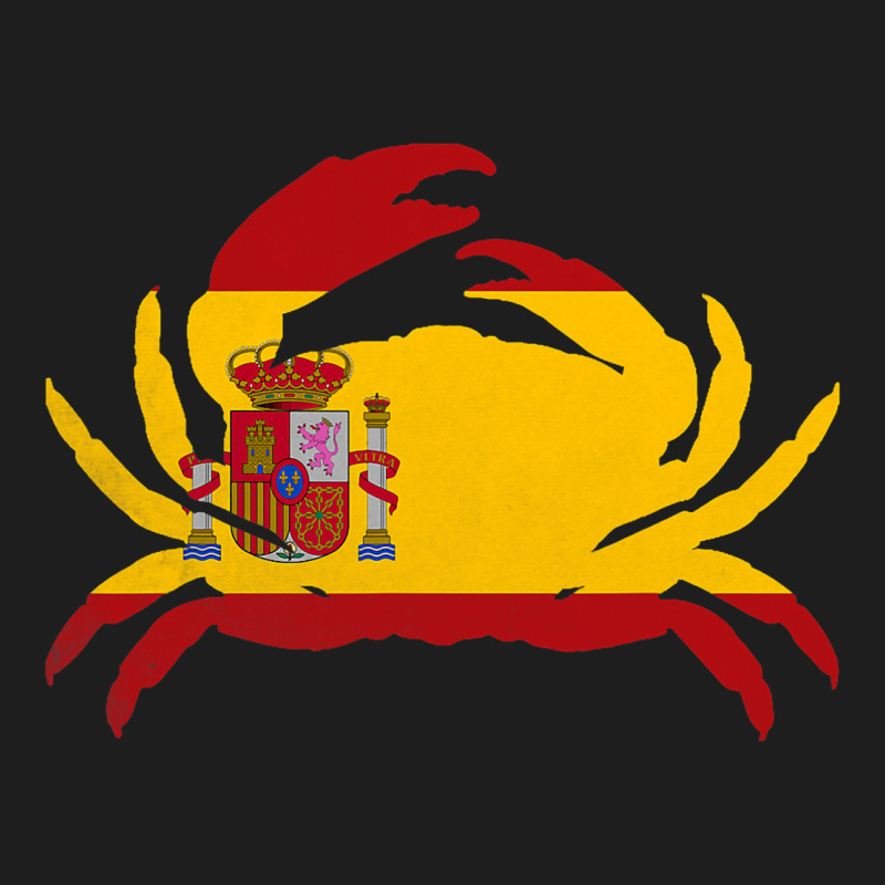 Crab Vintage Spain Spanish Flag Seafood Lover Classic T-shirt | Artistshot