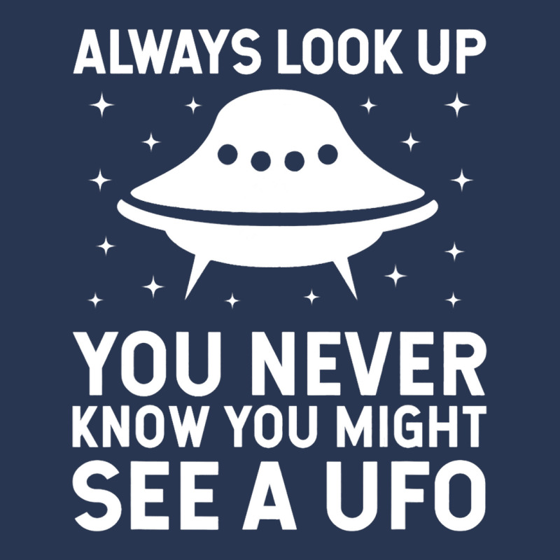 Ufo Believer Alien 2always Look Up Men Denim Jacket | Artistshot