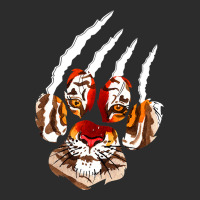 Tiger Paw Print With Tiger Marks Tiger Print Exclusive T-shirt | Artistshot