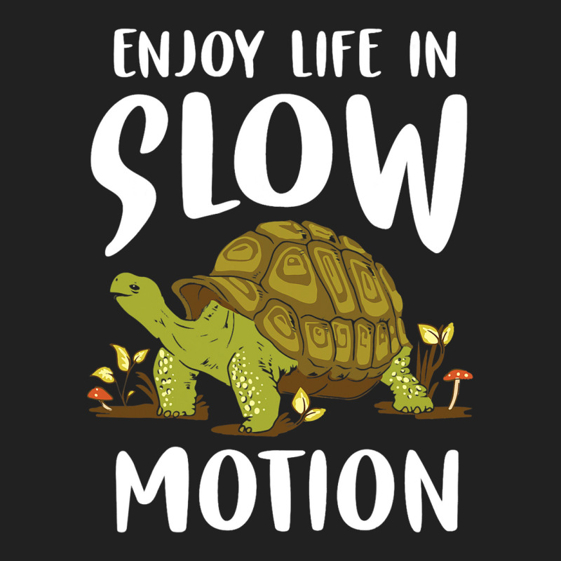 Turtle Tortoise Chill Slow Loggerhead Leatherback  Basic T-shirt | Artistshot