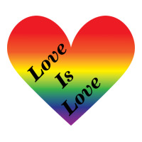 Love Is Love | Rainbow Heart | Lgbtq Gay Pride Raglan Crop Top | Artistshot