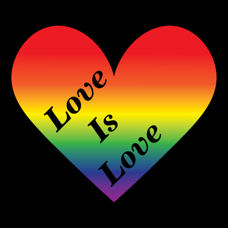 Love Is Love | Rainbow Heart | Lgbtq Gay Pride Cropped Sweater | Artistshot