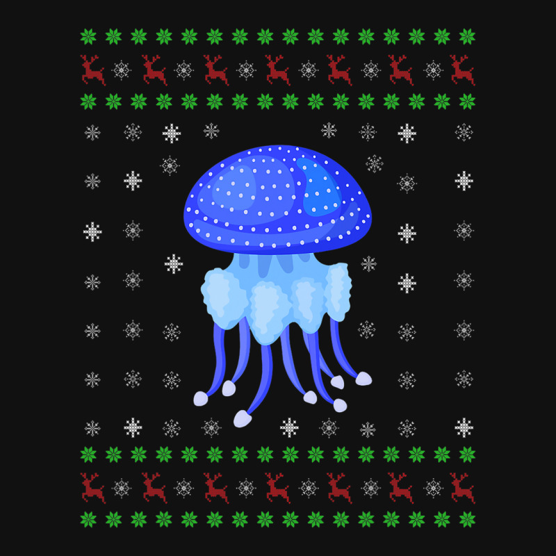 Ugly Xmas Jellyfish Graphic Funny Ugly Sweater Chr Graphic T-shirt | Artistshot