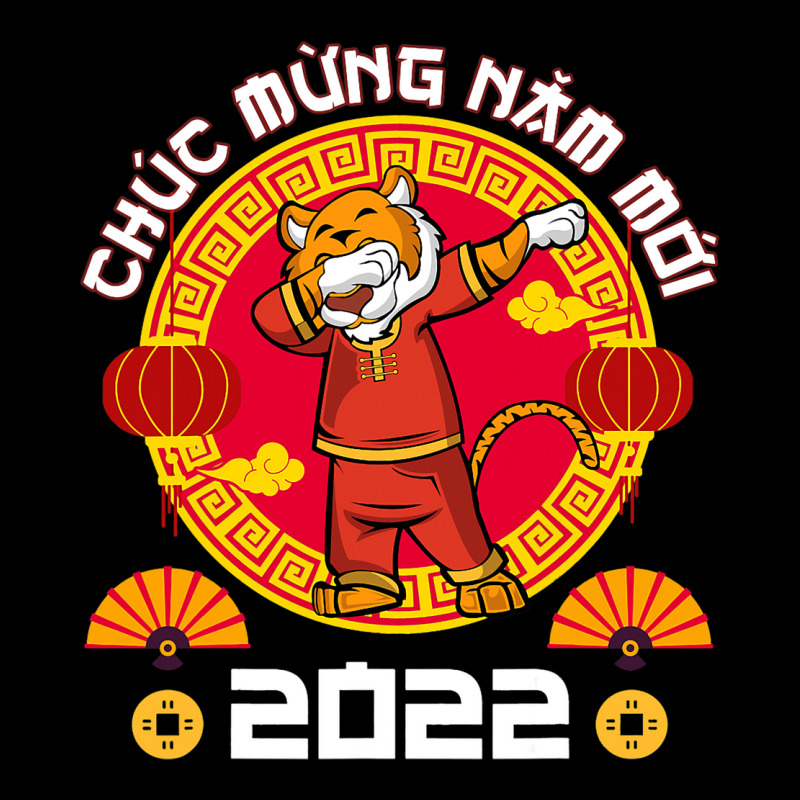 Tiger Dabbing 2vietnamese New Year 2chuc Mung Nam  Long Sleeve Shirts | Artistshot