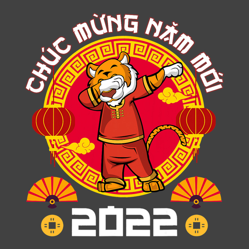 Tiger Dabbing 2vietnamese New Year 2chuc Mung Nam  Vintage T-shirt | Artistshot