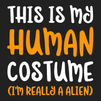 This Is My Human Costume Im Really An Alien Cute Basic T-shirt | Artistshot