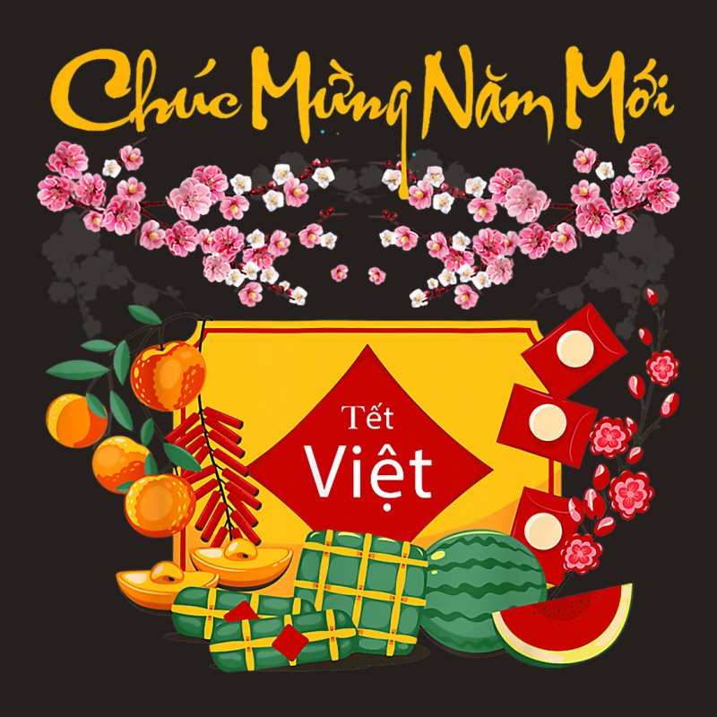 Vietnamese Lunar New Year Tet Viet Tiger Chuc Mung Tank Top | Artistshot