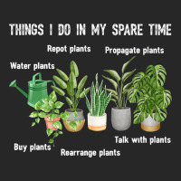 Things I Do In My Spare Time Plant 2gardene Garden Men's T-shirt Pajama Set | Artistshot